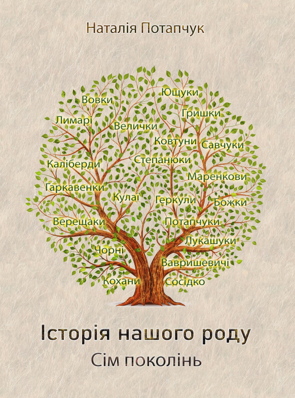 ІСТОРІЯ НАШОГО РОДУ. СІМ ПОКОЛІНЬ